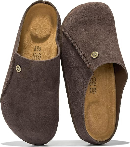 100% Genuine Leather Insole Clogs for Women Slip On Shoes for Women | Amazon (US)