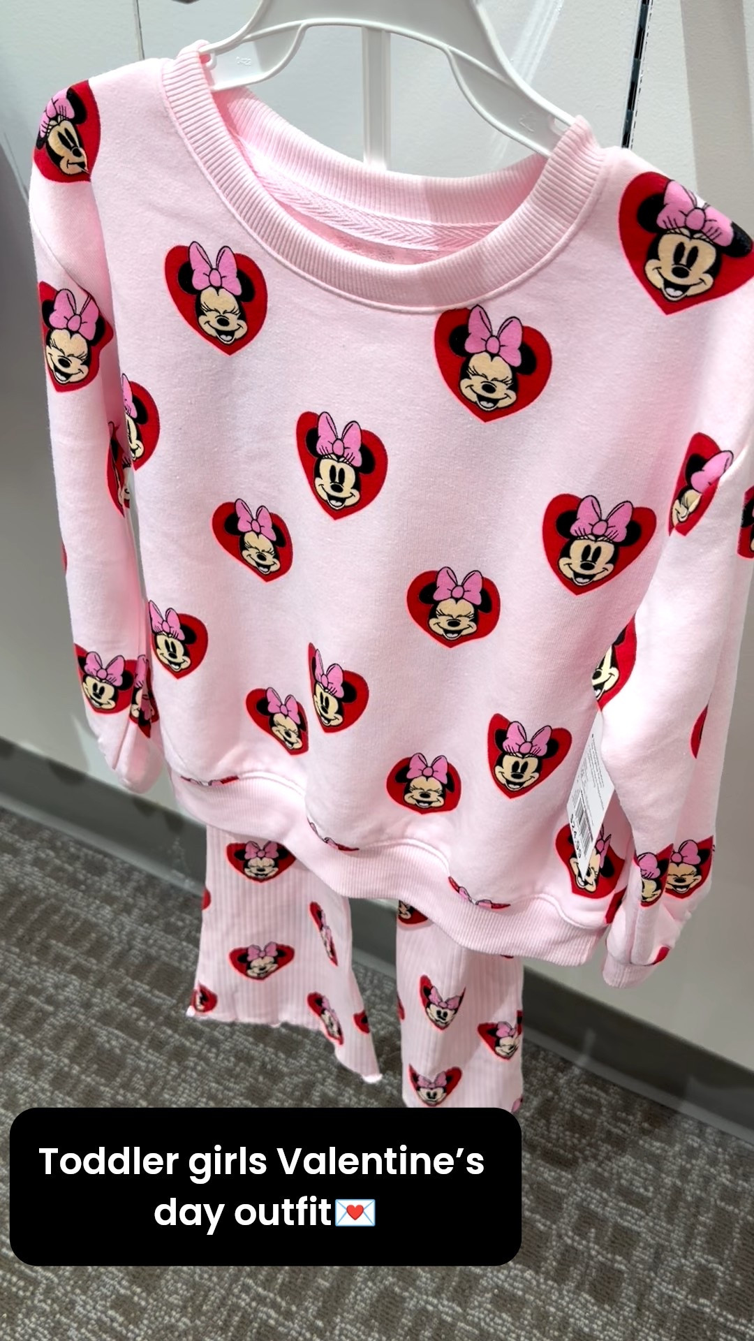 Valentine’s Day outfit for toddler girls 💕This Minnie Mouse toddler set is perfect for February soft, comfy, and adorable for school, playdates, or Valentine’s parties. Easy matching top and bottoms make getting dressed simple, and the Minnie details are a total hit with little ones. Cute, festive, and practical for busy toddler days 🥰#ToddlerValentinesOutfit
#ValentinesDayOutfitForGirls
#ToddlerGirlOutfits
#MinnieMouseOutfit
#DisneyToddler
#ToddlerStyle #Minniemouse
#CuteToddlerOutfits

#LTKKids #LTKValentine #LTKBaby