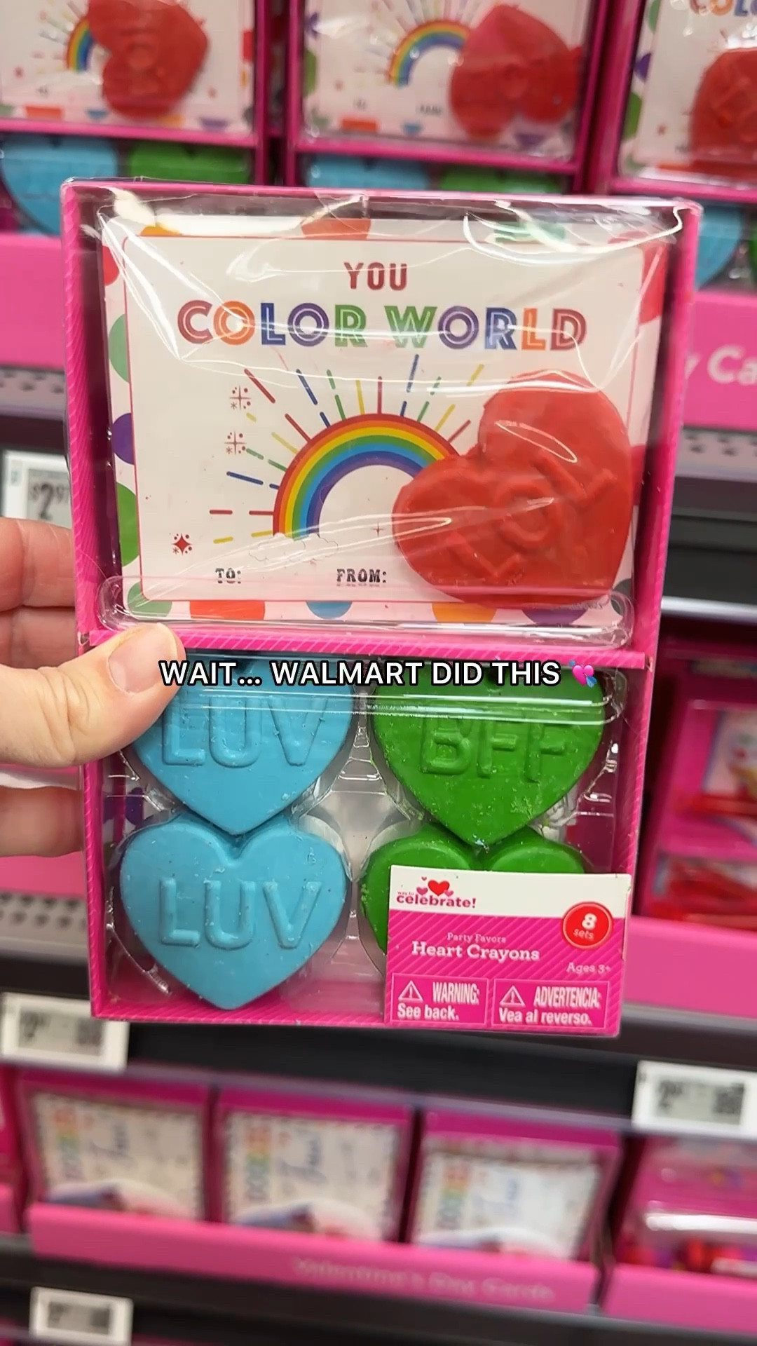  went in for one thing… and walked straight into a Valentine classroom party jackpot 💘

Walmart has the cutest Valentine party kits right now —
✔️ cards
✔️ treat bags
✔️ treats
✔️ themed + ready to go

From gaming to sports to neutral Valentine styles, these are PERFECT for classroom parties, teachers, or busy parents who want cute without the stress.
#valentinesday #valentinegift #gifting #walmart #diygift 

#LTKSeasonal #LTKmomlife #LTKKids