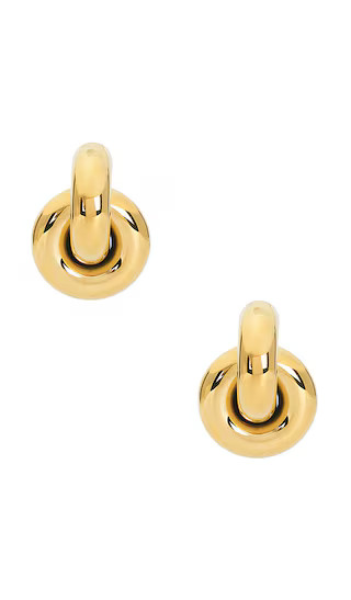 Megan Earrings in Gold | Revolve Clothing (Global)