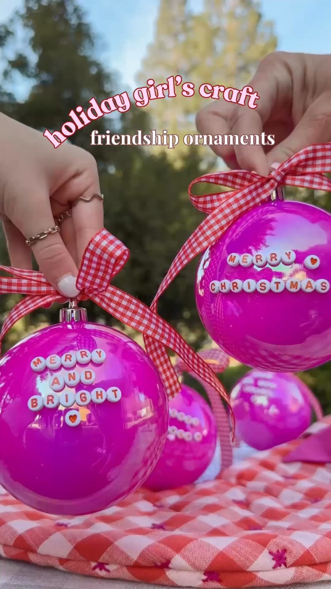 A cute little girl’s day or gift idea! 🎀 Just glue on letters as you’d like! We tied the ribbon in a bow and they turned out so cute!!

#LTKHoliday #LTKGiftGuide #LTKSeasonal