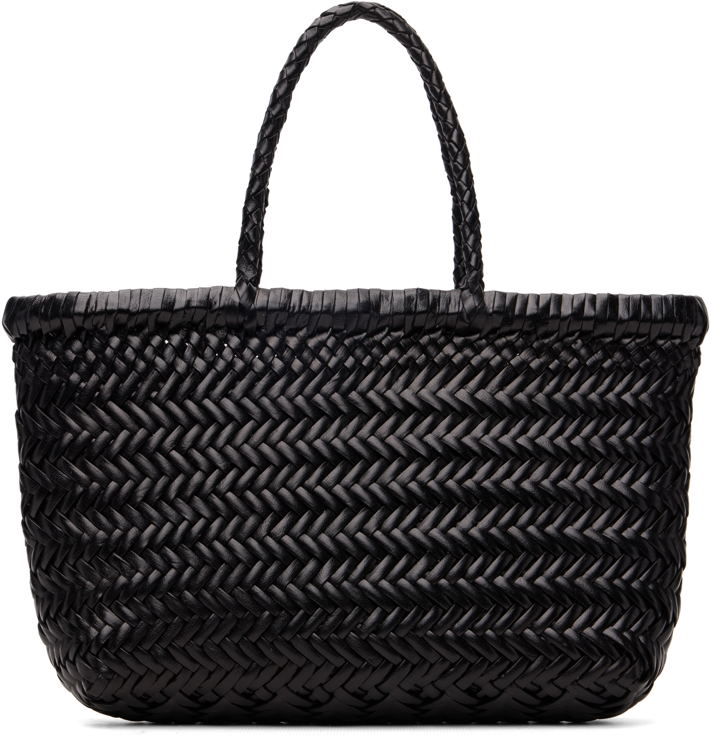 Dragon Diffusion Black Mini Flat Gora Bag | SSENSE