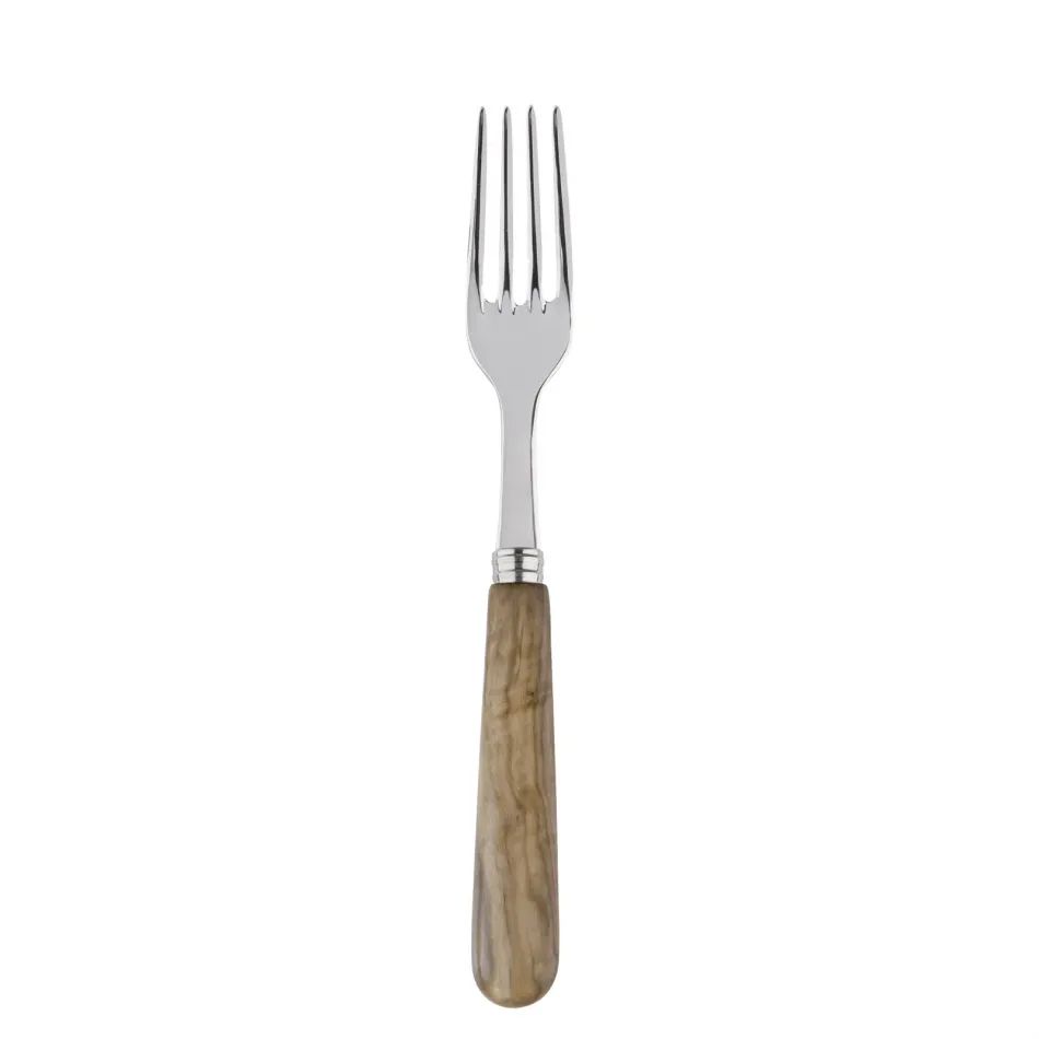 Lavandou Olive Tree Wood Dinner Fork 8.5" | Gracious Style