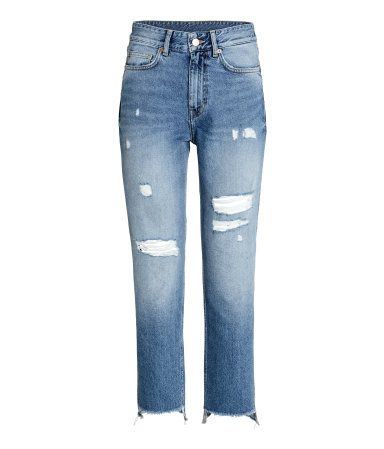 H&M Straight Regular Relaxed Jeans 39,99 | H&M (US)
