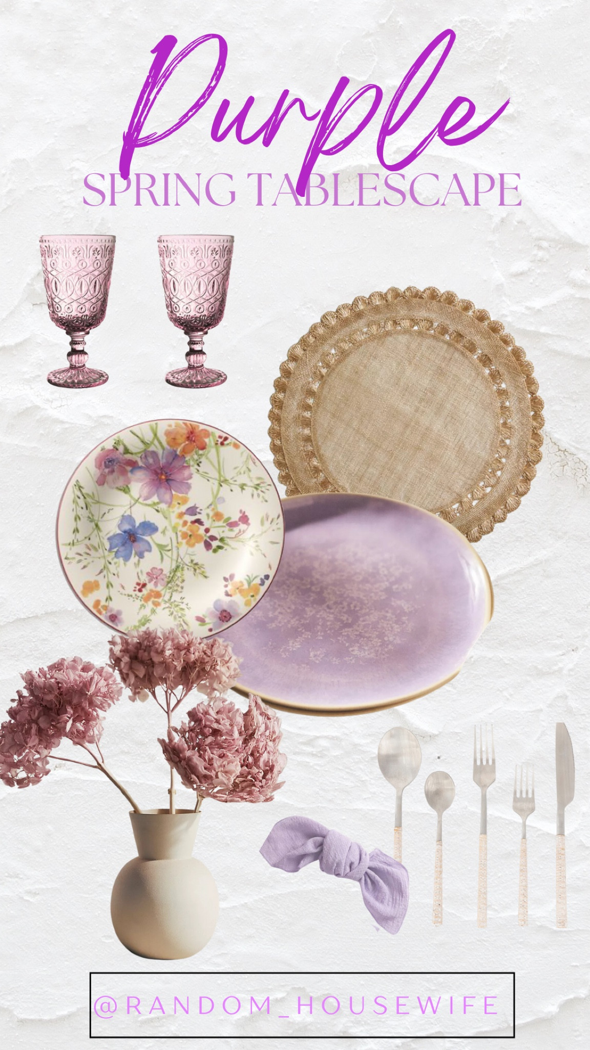 Spring Tablescape - Purple Editionn

#LTKhome #LTKparties #LTKSeasonal