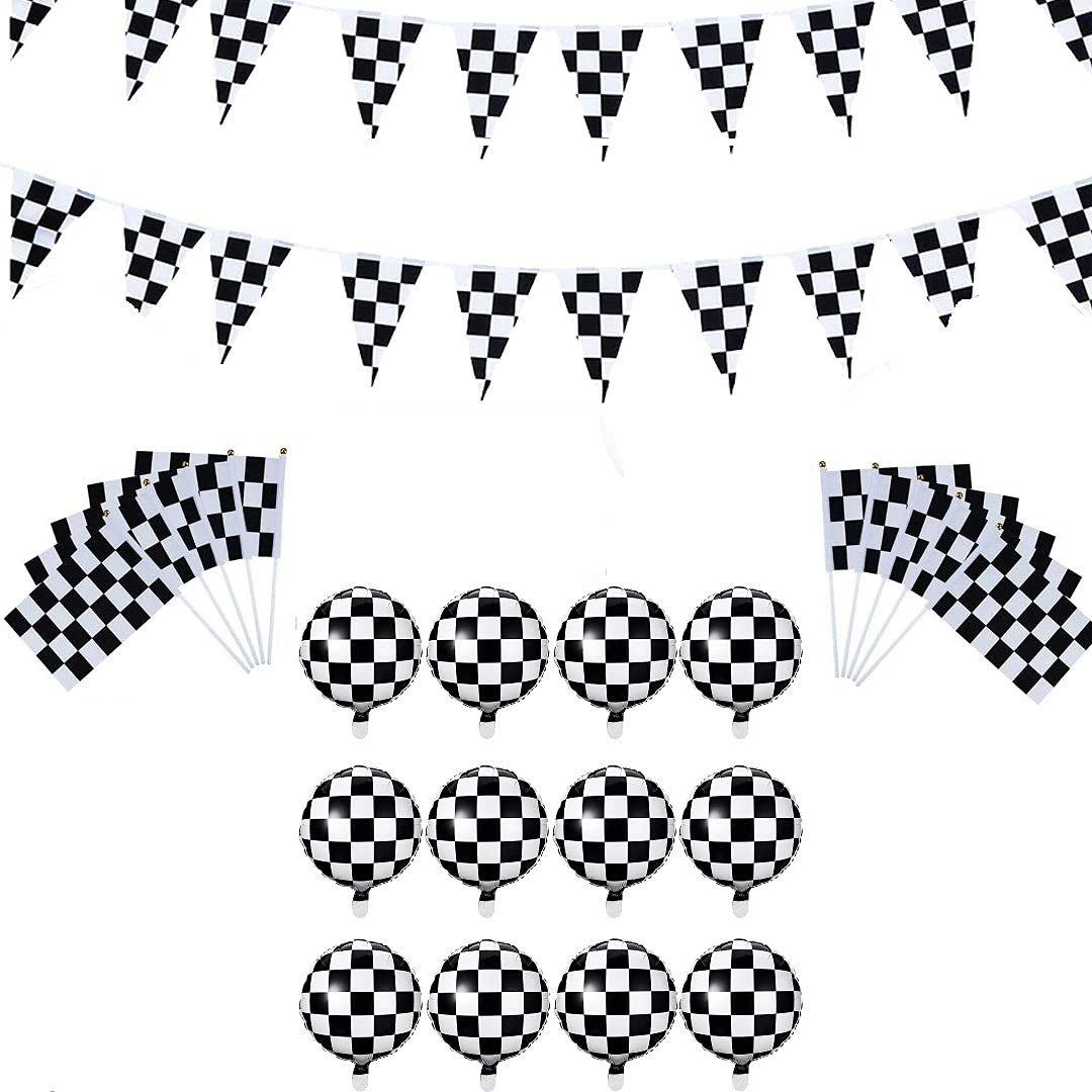 Checkered Party Supplies  | Amazon (US)