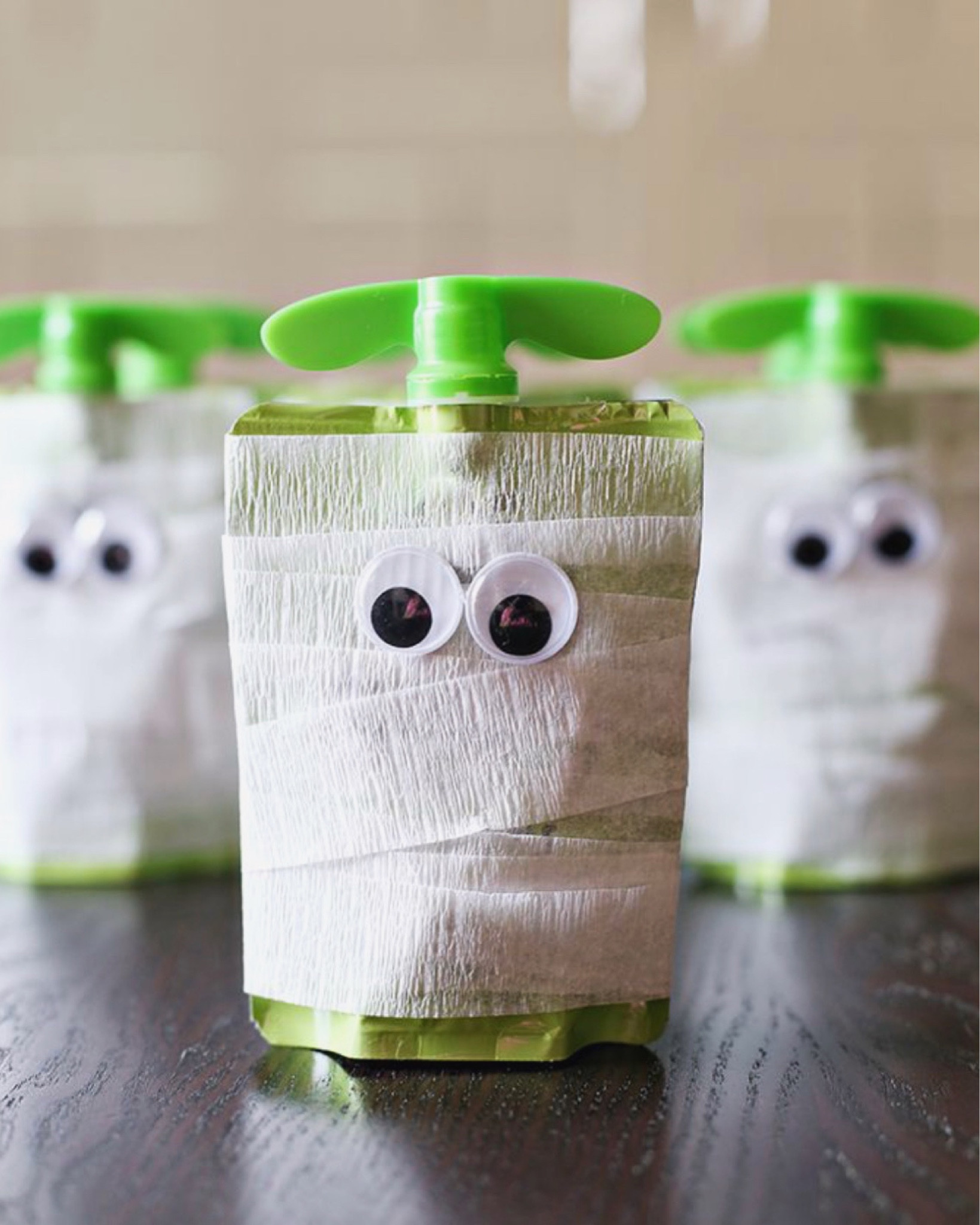 Kids mummy apple sauce pouches!  

#LTKparties #LTKSeasonal #LTKkids