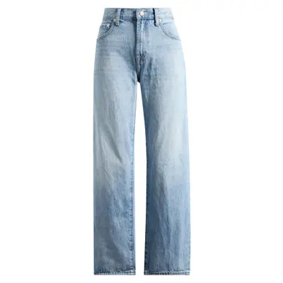 Pistola Lexi Distressed Ankle Wide Leg Jeans in Artisan at Nordstrom, Size 29 | Nordstrom