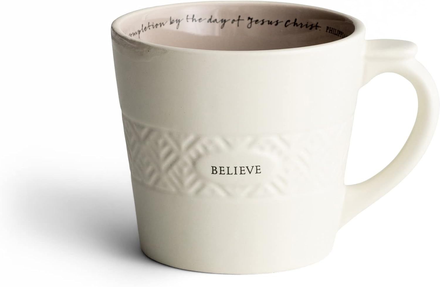 DaySpring - Believe - Textured Ceramic Mug with Scripture (81614) 12 ounces | Amazon (US)