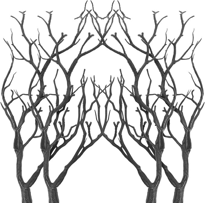 LIFKOME Artificial Antler Dried Tree Branches 13.76'' Art Witch Antler Branch Decorative Plant Tw... | Amazon (US)