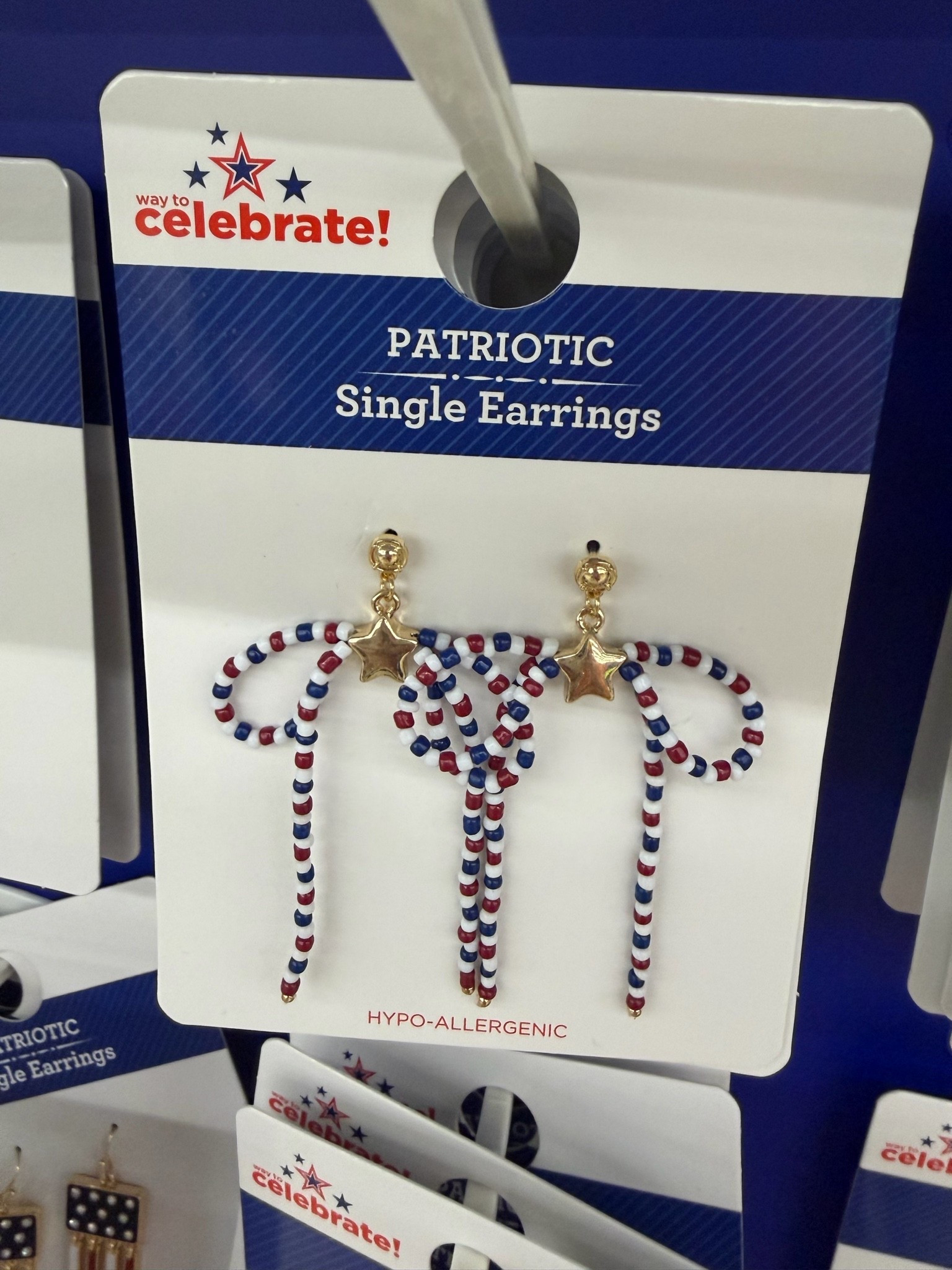 July fourth. Memorial Day. Earrings

#LTKSeasonal #LTKootd #LTKgrwm