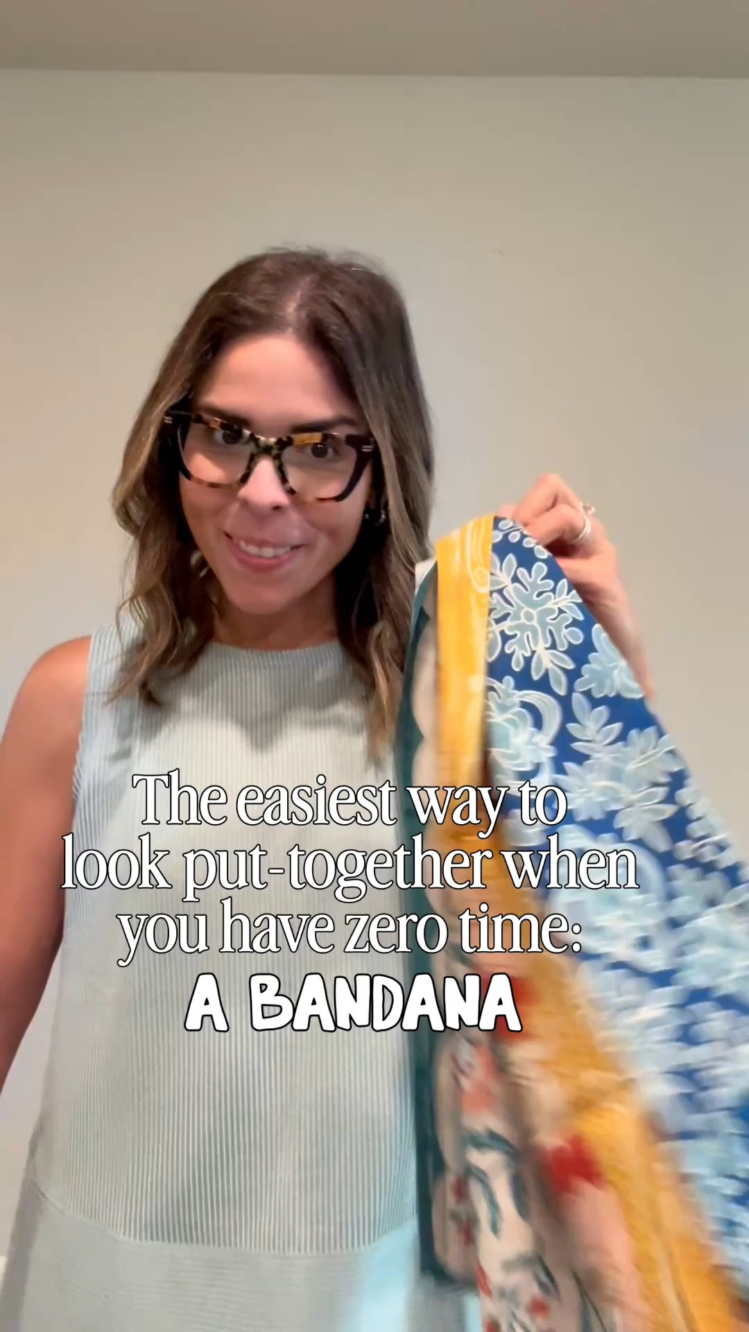 The easiest way to look put-together: one bandana, three ways. Around the neck, knotted, or in my hair on a bad hair day (my personal favorite 😅). All from @handker bandanas’ new series — takes three seconds and makes any outfit look intentional. Which way would you wear it?

#LTKootd #LTKMidsize #LTKgrwm