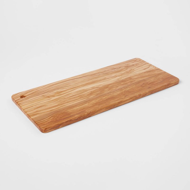 16" x 7" Olivewood Rectangular Serving Board - Threshold™ | Target