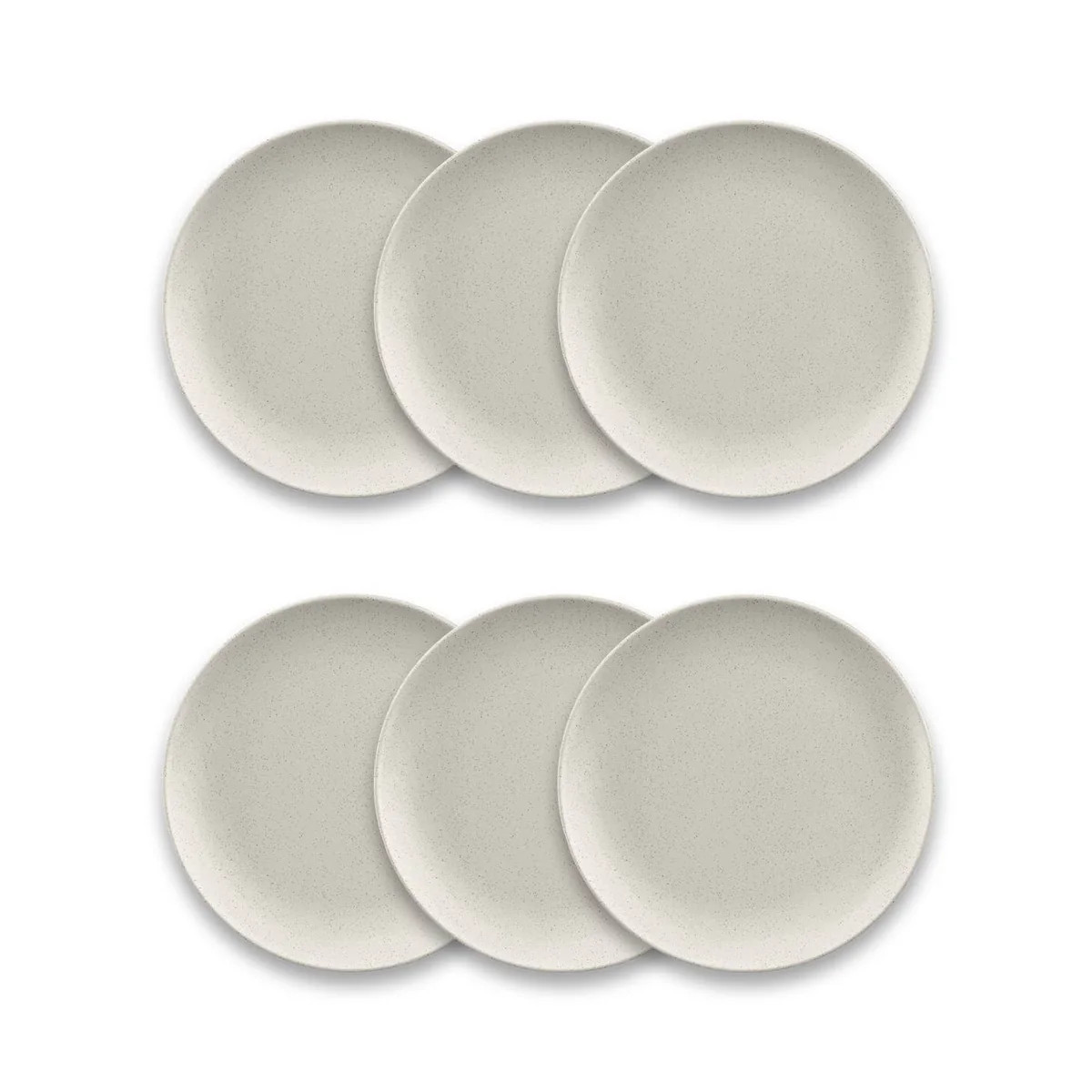 WHEAT STRAW SALAD PLATES - SET OF 6 | Cooper at Home