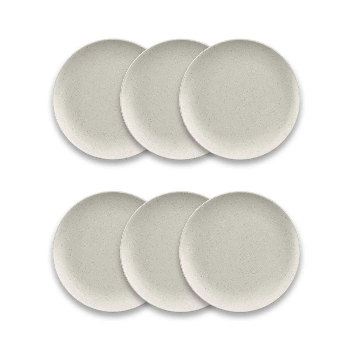WHEAT STRAW SALAD PLATES - SET OF 6 | Cooper at Home