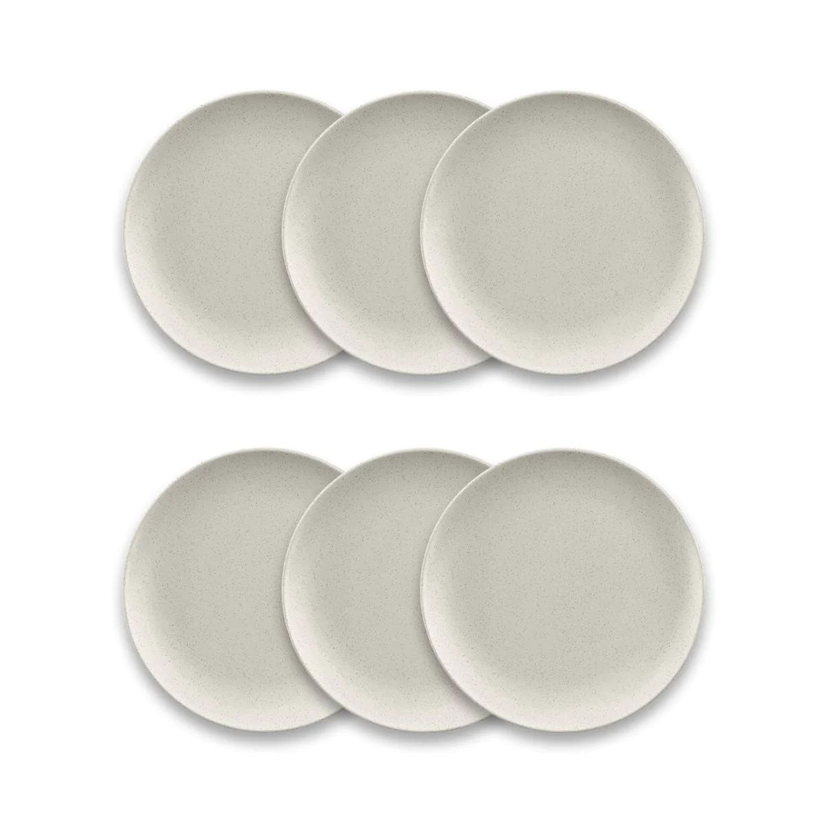 WHEAT STRAW SALAD PLATES - SET OF 6 | Cooper at Home