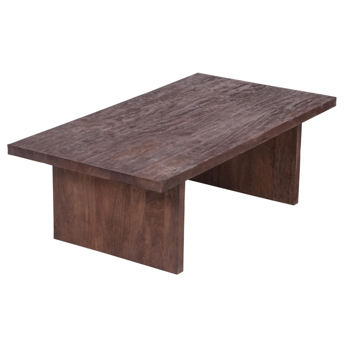 Elegant Solid Wood Coffee Table – Coastal & Tropical Style with Unique Natural Wood Grain for H... | Wayfair North America