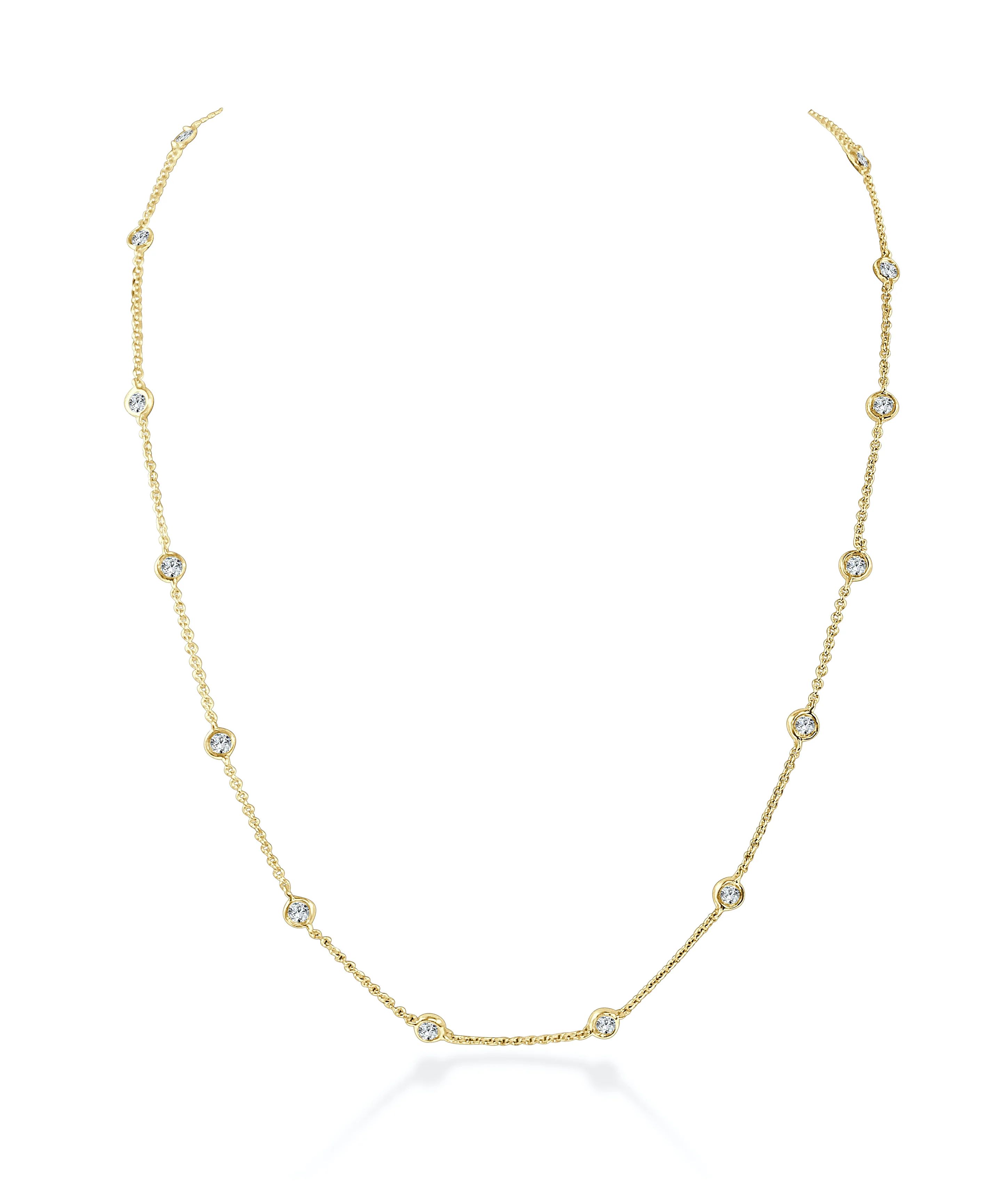 Phoenix Diamonds By The Yard Necklace | RW Fine Jewelry