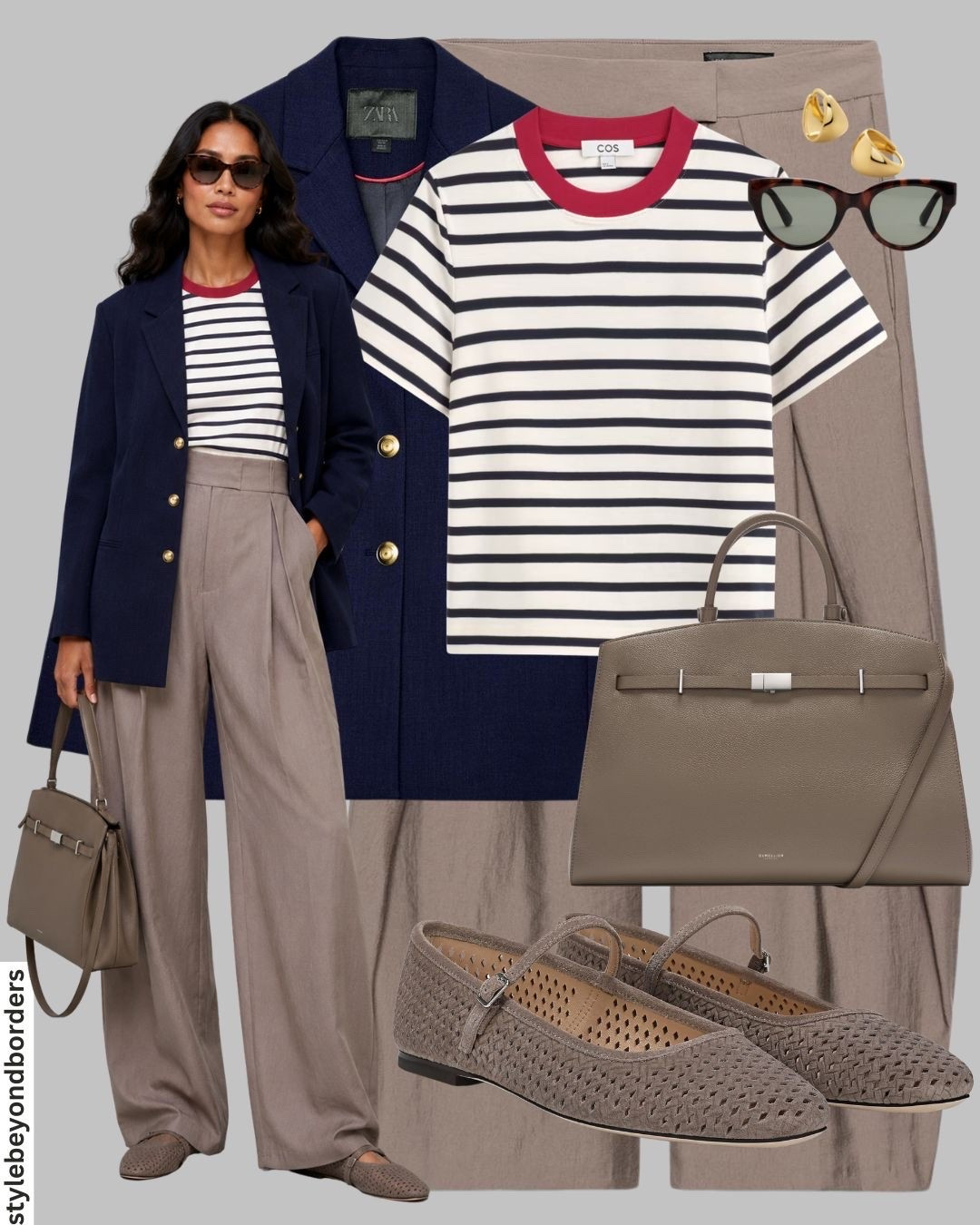 Blazer outfit styling 🍒💫

Tags: blue blazer, summer top, brown trousers,chic look, white button down shirt, khaki trousers, embroidered bag, jelly sandals, chic look, summer outfit, holiday outfit, eurosummer outfit, zara

#LTKautumn #LTKstyletip #LTKworkwear