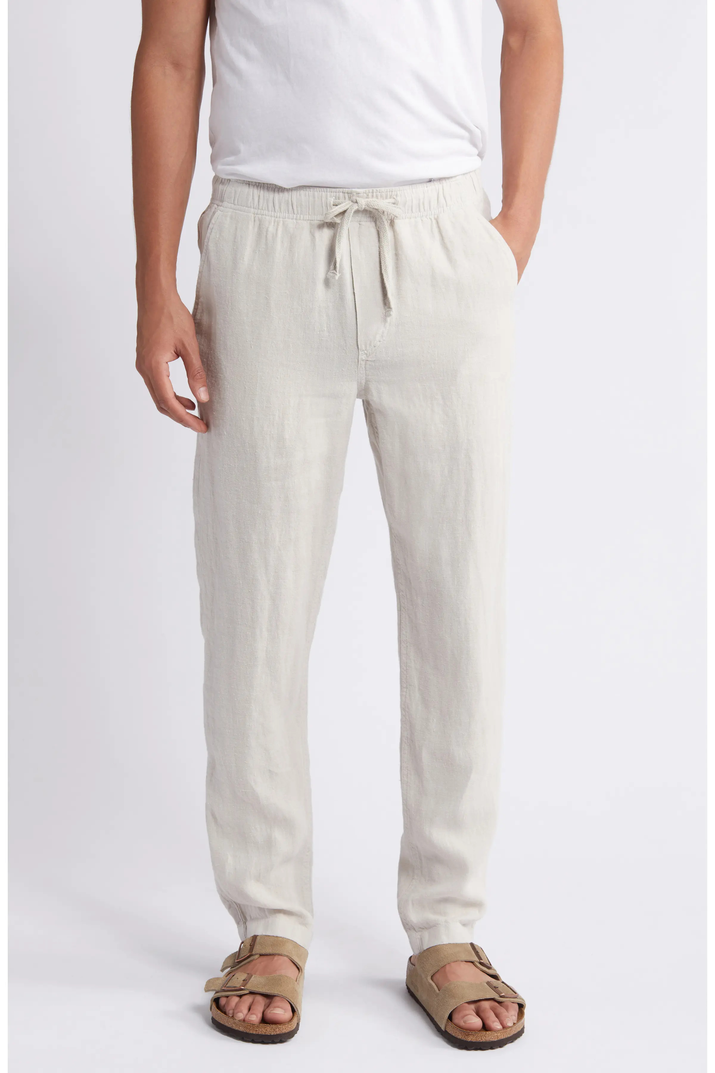 Linen Drawstring Pants (Men) | Nordstrom | Nordstrom
