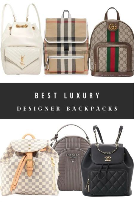 These are the best designer backpacks for travel. Elevate your everyday carry with the ultimate selection of luxury designer backpacks! These top picks blend functionality with high fashion, offering the perfect combination of practicality and style. Whether you're headed to the office, out for a weekend jaunt, or simply looking to upgrade your accessory game, these backpacks are the epitome of chic. #LuxuryBackpacks #DesignerCarry #FashionForward #BackpackStyle #HighEndFashion #StyleEssentials #LuxuryLifestyle #ChicTravel #DesignerGear #ElegantBackpacks


#LTKtravel #LTKover40 #LTKitbag