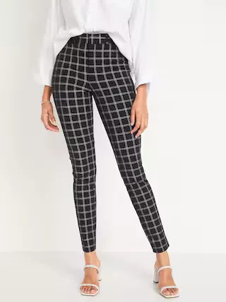 High-Waisted Gingham Pixie Skinny … curated on LTK