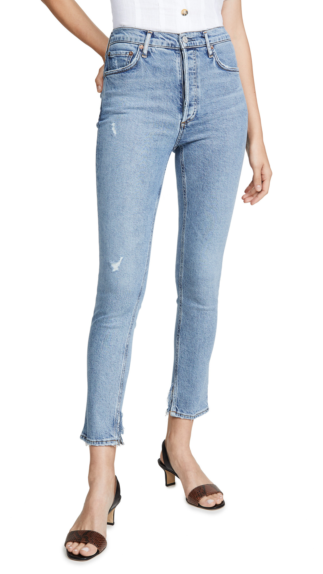 AGOLDE Nico High Rise Slim Jeans | Shopbop