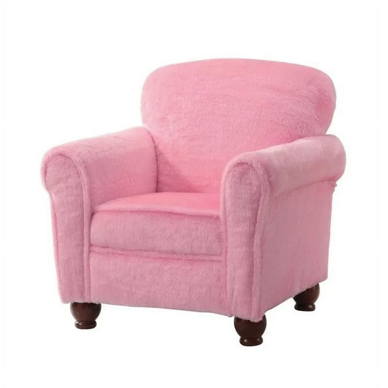 Coaster Kids Upholstered Accent Chair in Pink | Walmart (US)