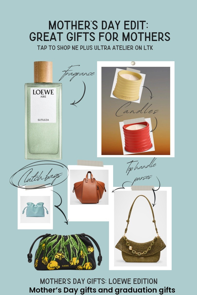Still looking for Mother’s Day gifts and graduation gifts? Loewe edit: purses and handbags, fragrances, scented candles… all are amazing Mother’s Day gifts or graduation gifts! Tap to shop

#LTKGiftGuide