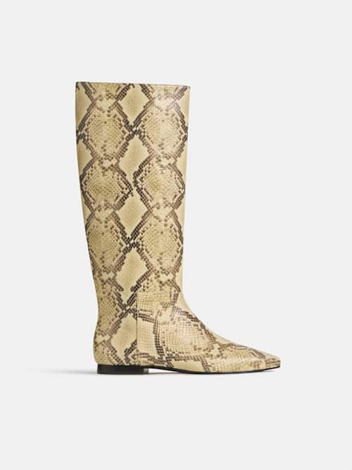 Reformation Remy Flat Knee Boot Grey 11 | Reformation (Global)