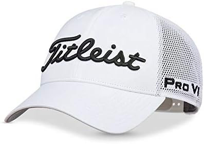Titleist Men's Tour Performance Mesh Hat Charcoal/Mint/Black | Amazon (US)