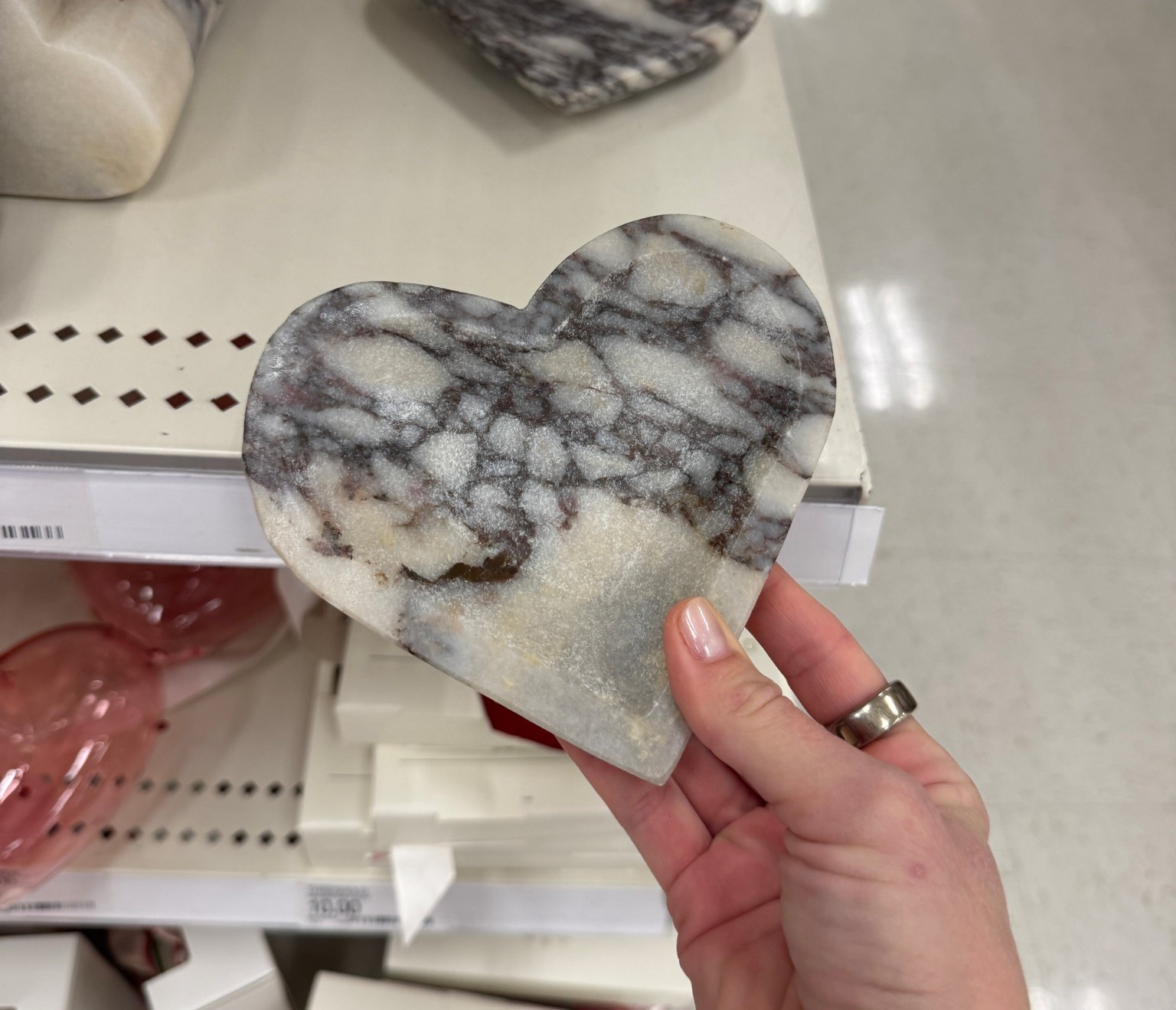Marble Valentine’s Day heart catchall dish. Perfect for an entryway table or console table. 

#LTKHome #LTKFindsUnder50