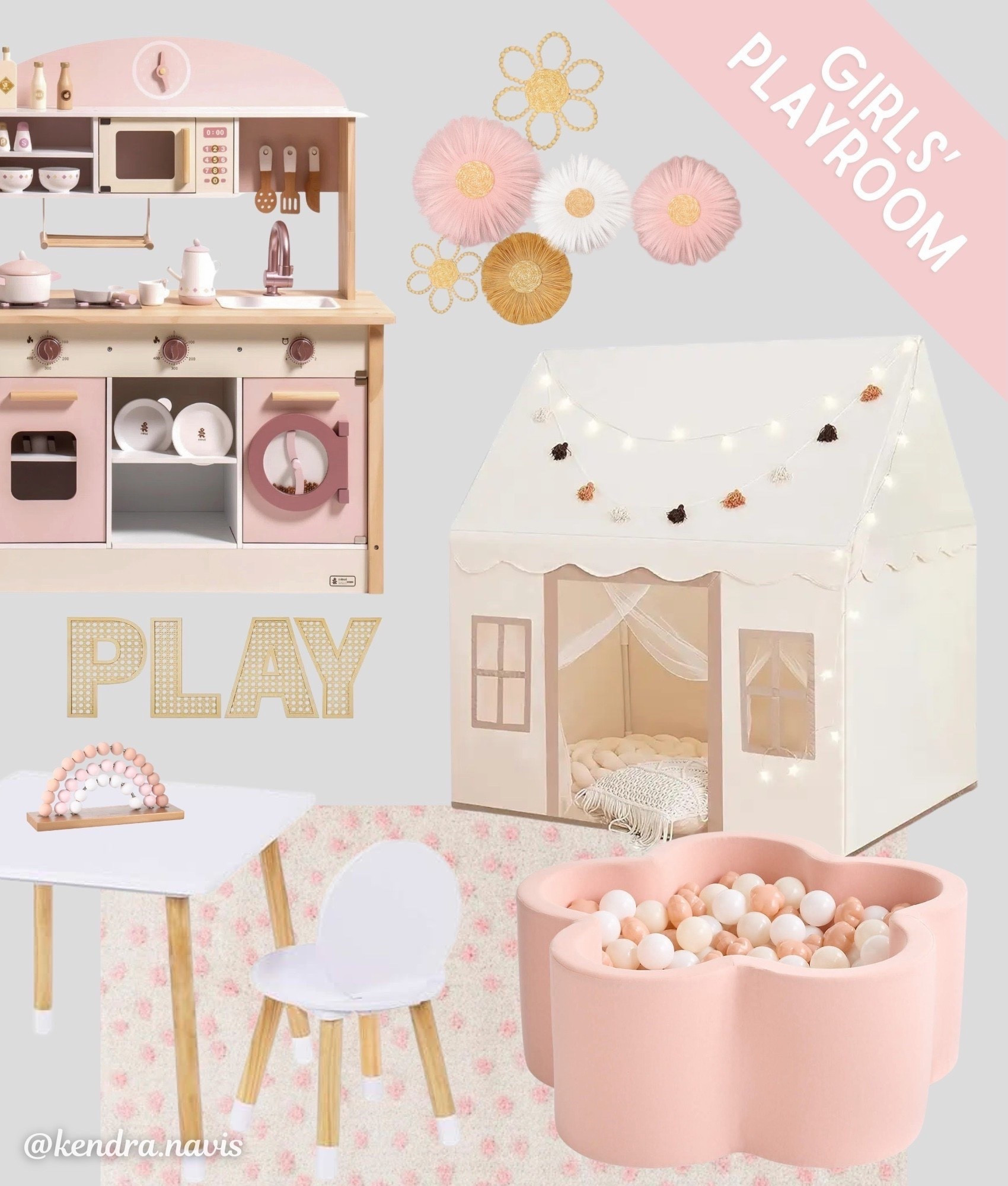 Girls’ Playroom Design Inspiration - Pink Kids’ Decor & Furniture 💗

Little girls’ playroom, toddler bedroom, kids toy storage, pink play kitchen, play tent, kids table and chairs, playroom furniture, kids room, kids storage and organization, pink toys, princess themed kids room, pink girl decor, baby girl nursery, nursery decorations, Pottery Barn Kids, kids play couch, bedroom makeover, home decor, Target kids decor, Wayfair finds, home interior design mood board, kids room inspiration, kid’s activities, nursery decor, baby girl nursery ideas

#playroom #kids #baby #kidsroom #nursery 

#LTKBaby #LTKKids #LTKHome