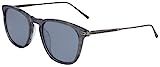 Nautica Men's N6244S Square Sunglasses, Smoke Horn/Silver Mirror Polarized, 52 mm | Amazon (US)