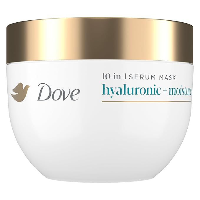 Dove Hair Hyaluronic Moisture for Dry Hair 10-in-1 Hydrating Hair Mask with Bio-Protein Care Tech... | Amazon (US)
