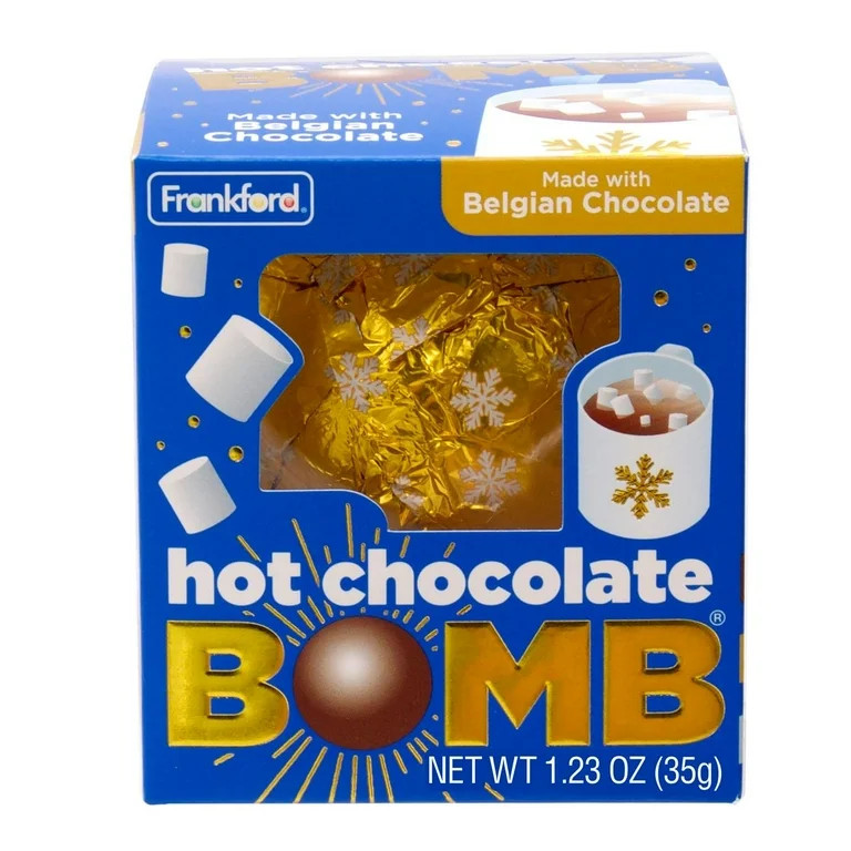 Frankford Original Hot Chocolate Bomb, Milk Chocolate, 1.23 ounce | Walmart (US)