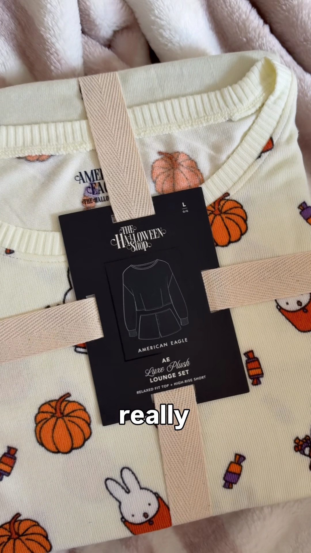 Get in the spirit of Halloween with a cozy Miffy lounge set from American Eagle, it’s so soft you’ll want to watch all your Halloween movies in it.

#LTKSeasonal #LTKselfcare #LTKootd