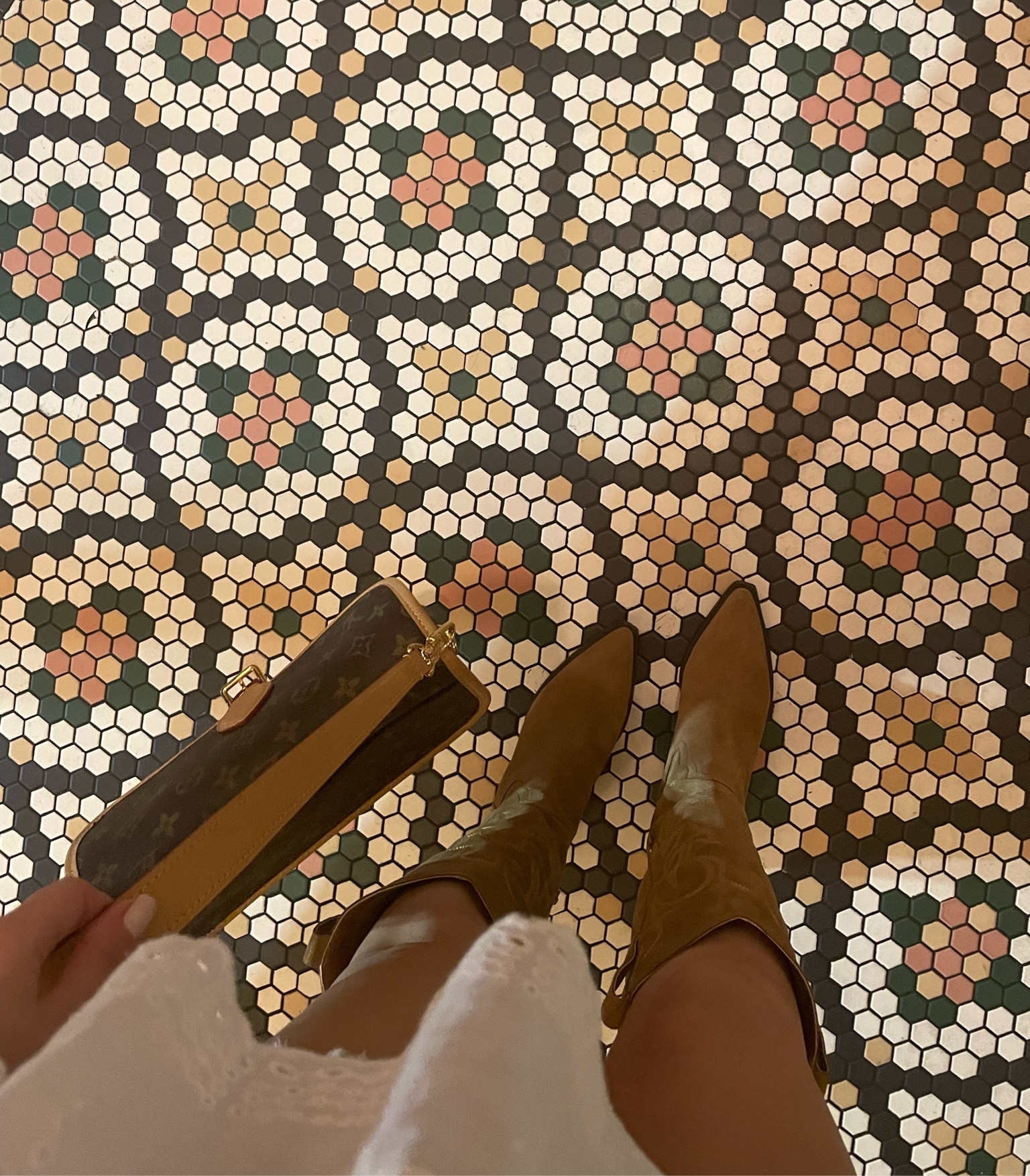 Suede cowboy boots I wear year long 💫

#LTKshoecrush #LTKstyletip #LTKsalealert