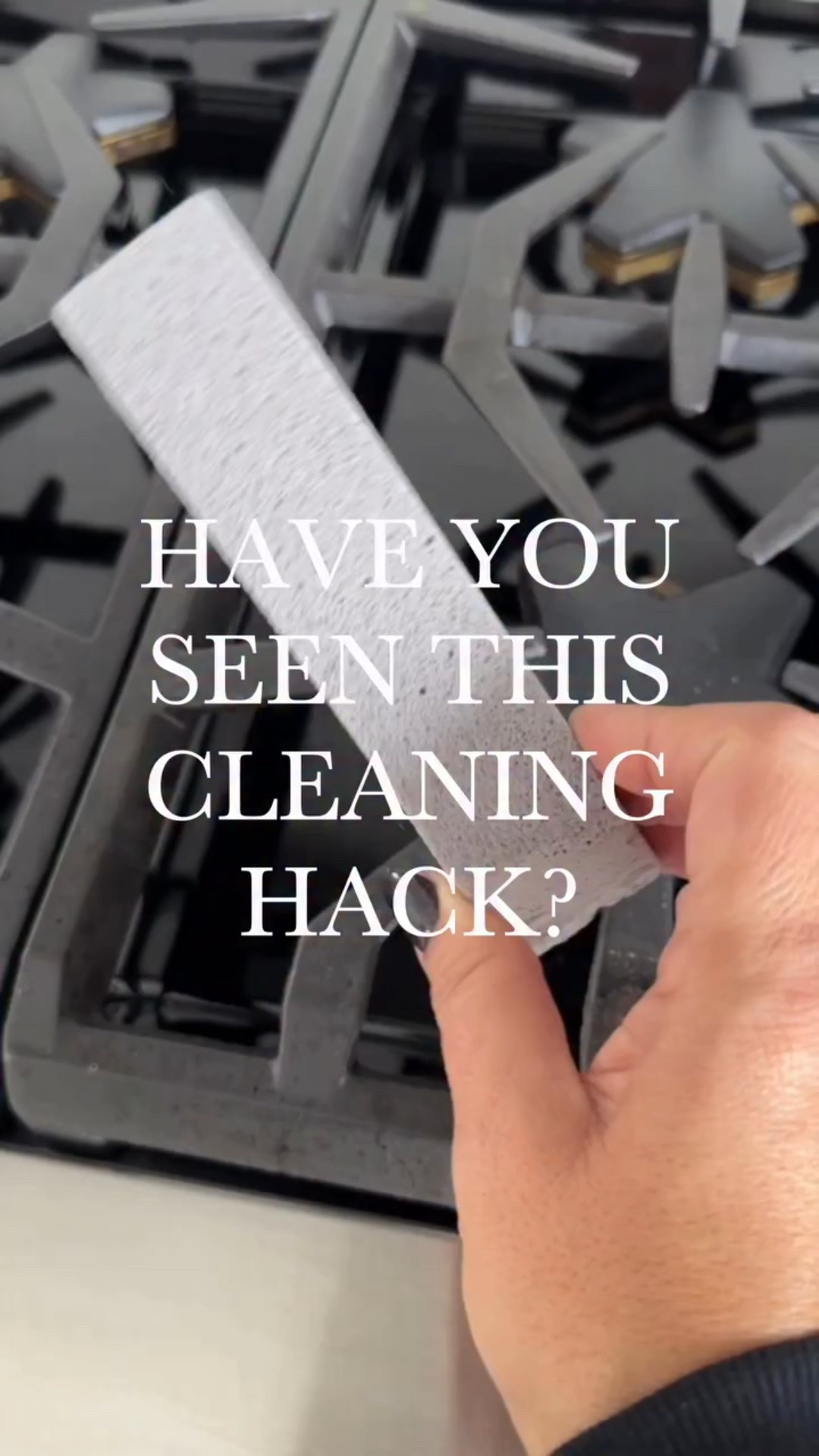 Get your oven grates looking brand new again✨These little pumice stones are magic for tackling tough grease and baked-on grime. Just wet the stone and scrub—watch years of buildup disappear.

Affordable, satisfying, and SO effective!

You can use them on your bbq grates too!

#LTKmomlife #LTKHome #LTKdayinmylife