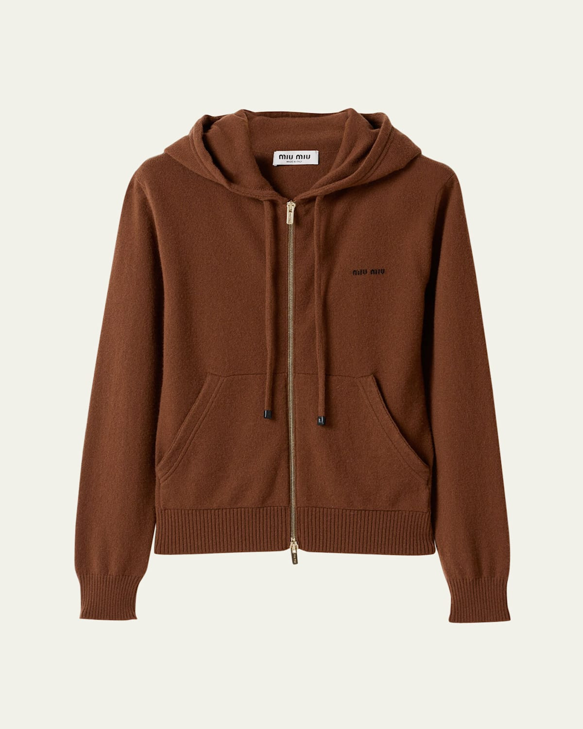 Cashmere Zip Hooded Jacket | Bergdorf Goodman