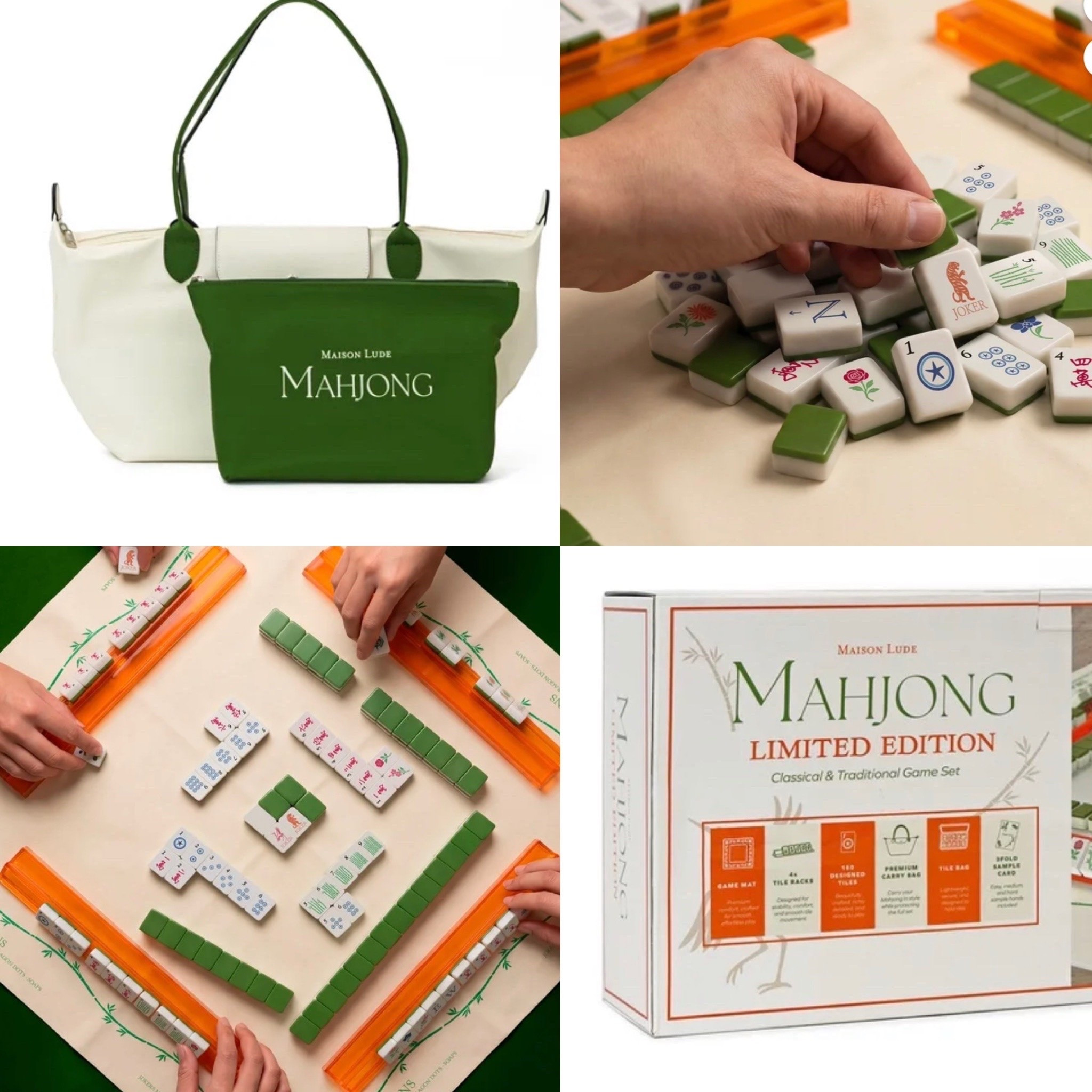 Maison Lude Limited Edition 160-Piece Mahjong Set with Wildlife Design Walmart

#LTKMothersDay #LTKSaleAlert #LTKTravel