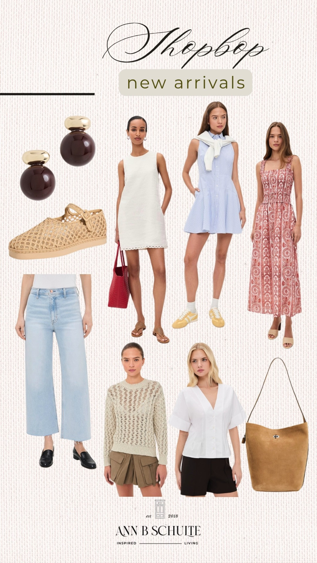 Shopbop new arrivals bring fresh style energy with pieces that feel current, cool, and easy to wear. Closet update, but make it fun. ✨🛍️🌼
#Shopbop #ShopbopNewArrivals #NewArrivals #SpringStyle #OOTDInspo #LTKStyle #FashionFinds #WardrobeRefresh #ChicStyle #WomenFashion 

 #LTKootd