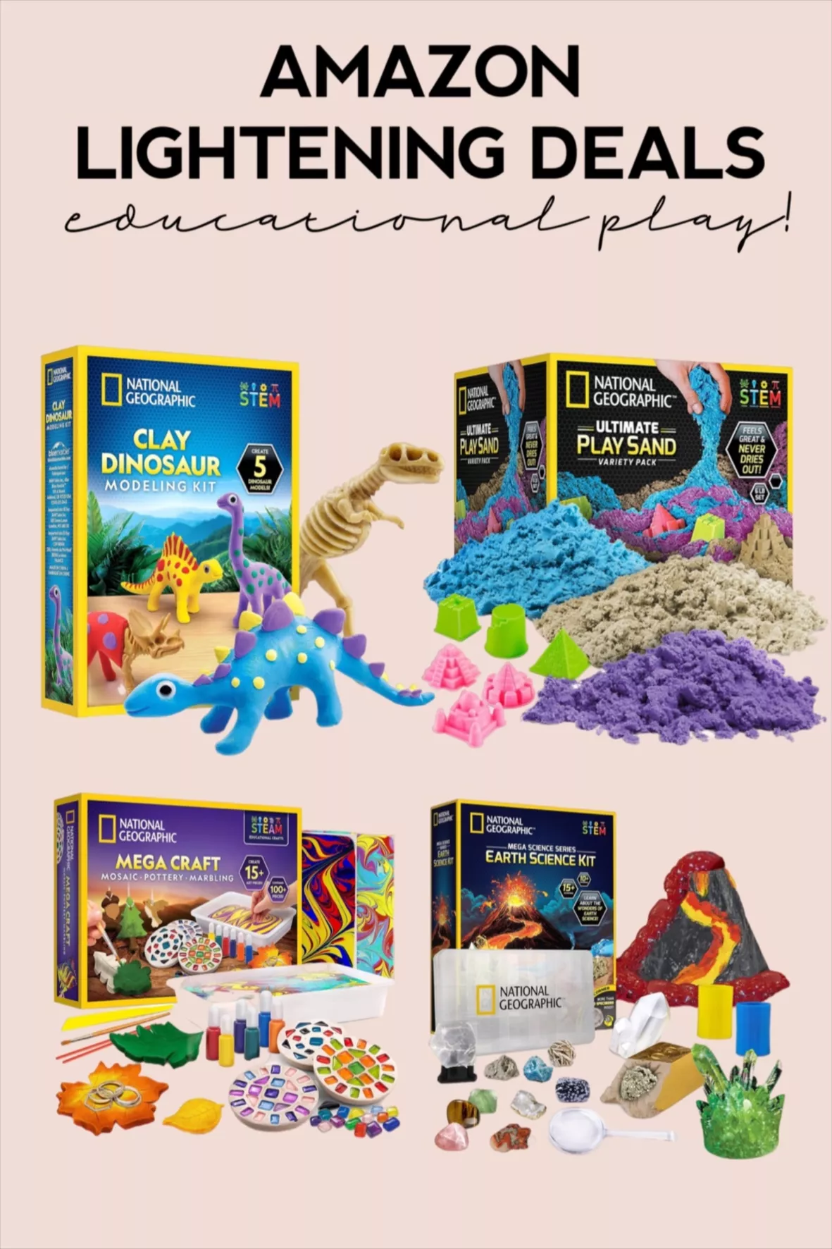 AD - Celebrating Earth Day with National Geographic Science Kits