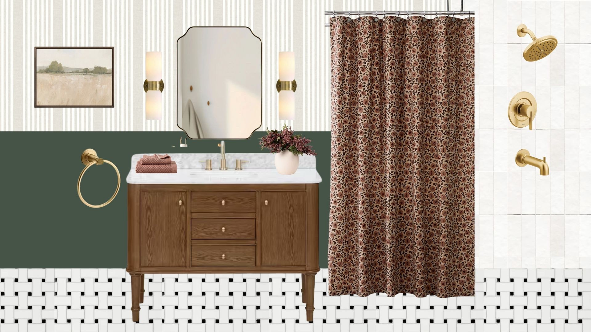 Anthropology-inspired mood board. 
Primary bathroom inspiration
Eclectic decor 



#LTKHome #LTKFamily #LTKStyleTip
