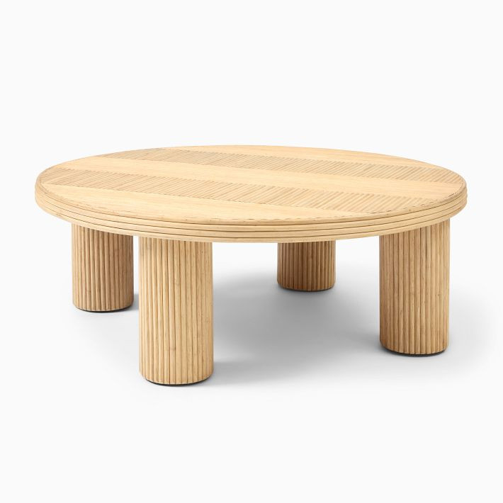Hazel Pencil Reed Coffee Table (36") | West Elm (US)