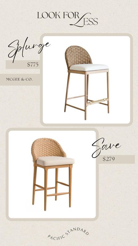 Daily Find #513 | McGee & Co. Molly Counter Stool #lookforless 


#splurgevssave #mcgeeandcostyle #getthelook 

#LTKHome
