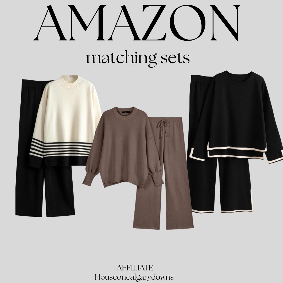 Matching sets 

#LTKGiftGuide #LTKgrwm #LTKootd