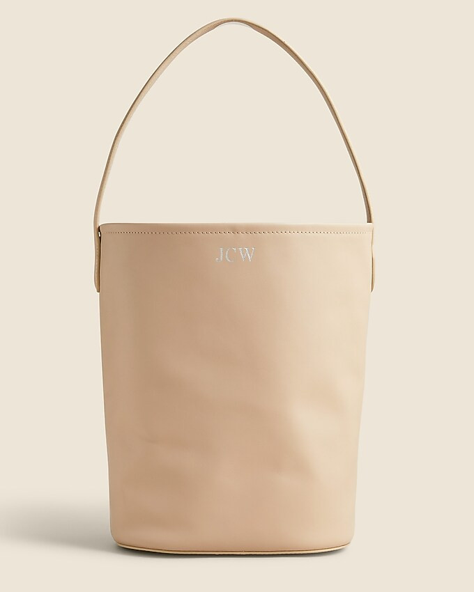Berkeley bucket bag in leather | J. Crew US