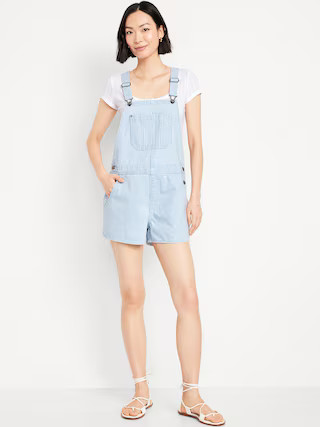 Baggy Jean Shortalls -- 3-inch inseam | Old Navy (US)
