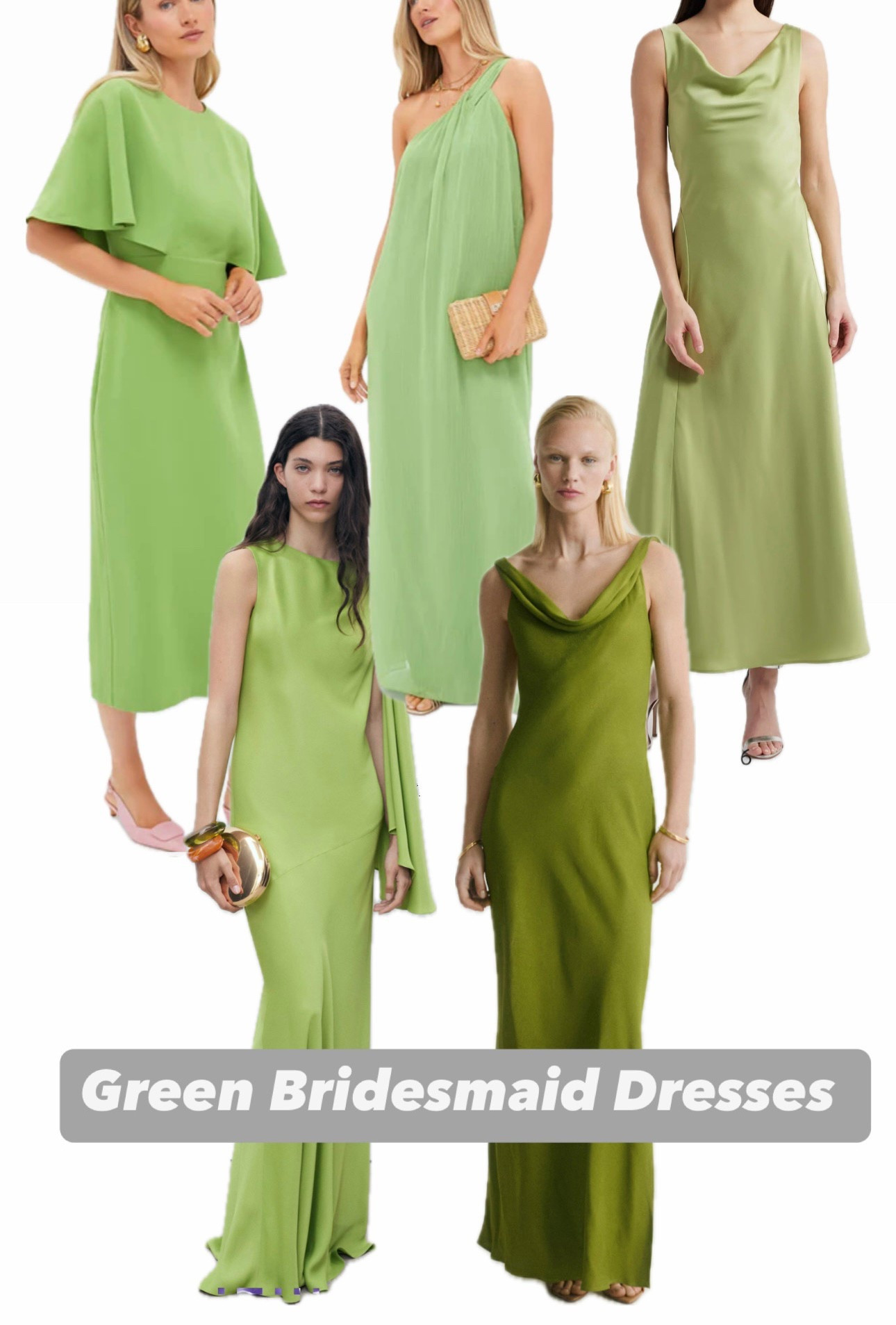 Spring / Summer Bridesmaid Dresses 💚Green 

#LTKWedding #LTKSeasonal #LTKSummerEdit